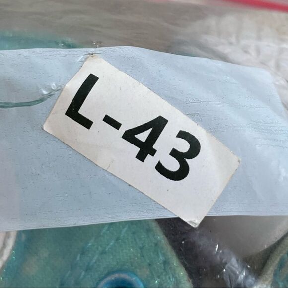 5 for $25🔥Converse High Top Blue Acid Washed Sneakers Girls Size 2 - Picture 8 of 8